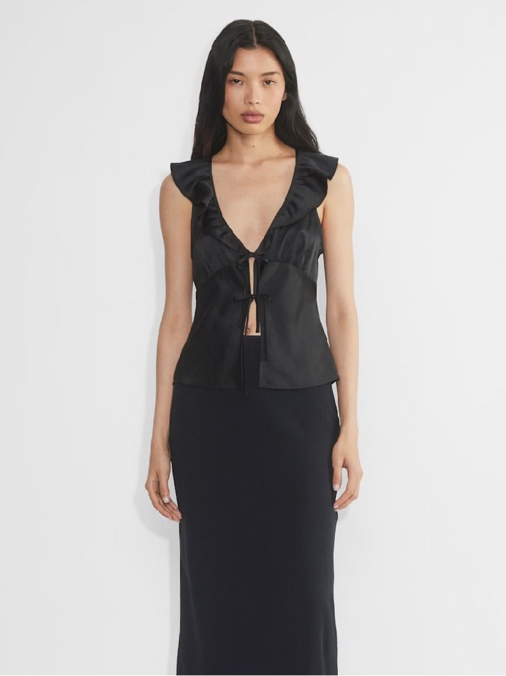 Aritzia Wilfred // Tonka Satin Blouse